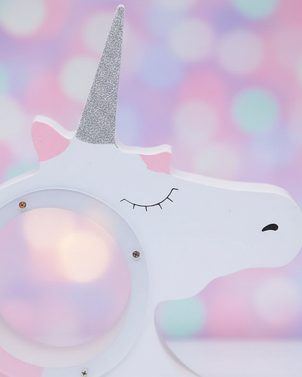 unicorn head piggy bank - detail