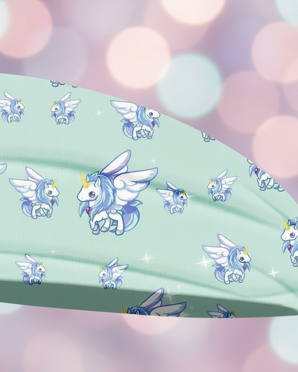 unicorn headband adult - detail