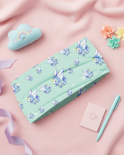unicorn headband adult - flat-lay