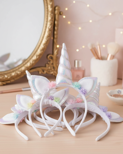 unicorn headband bulk pack - lifestyle