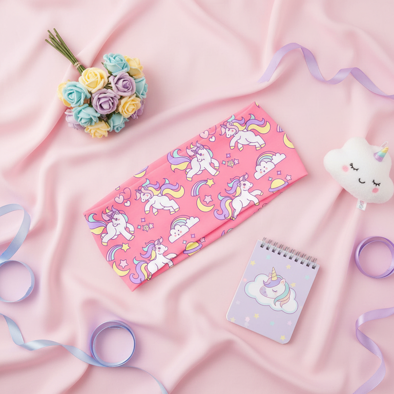 unicorn headband halloween - flat-lay