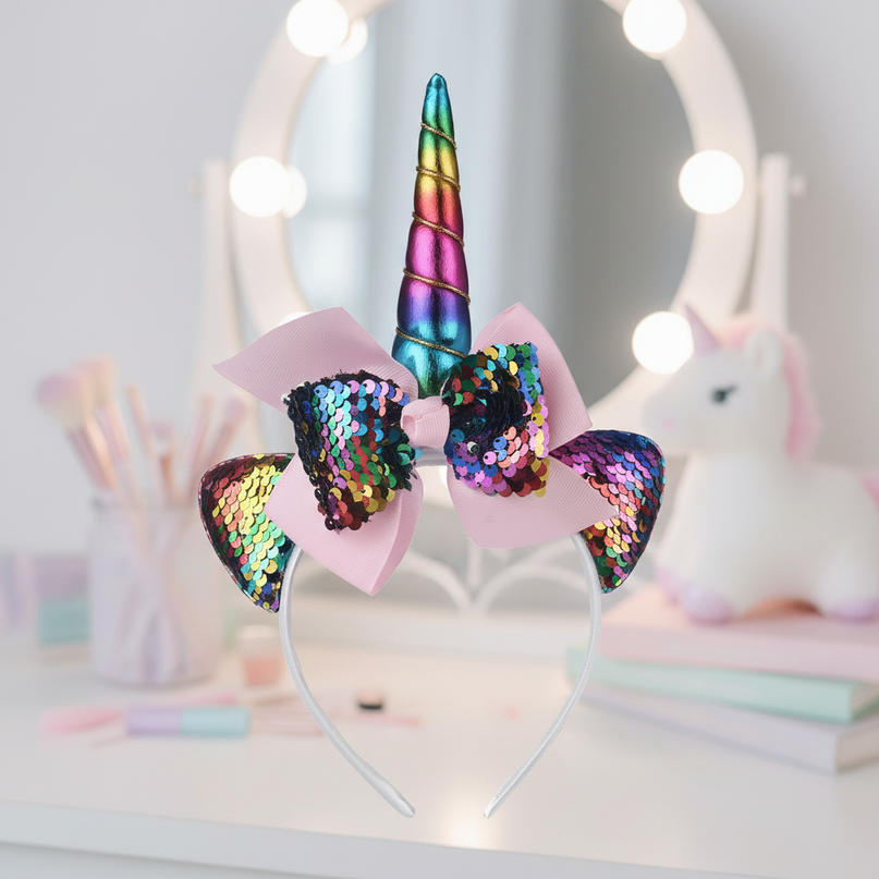 unicorn headband party favors - lifestyle