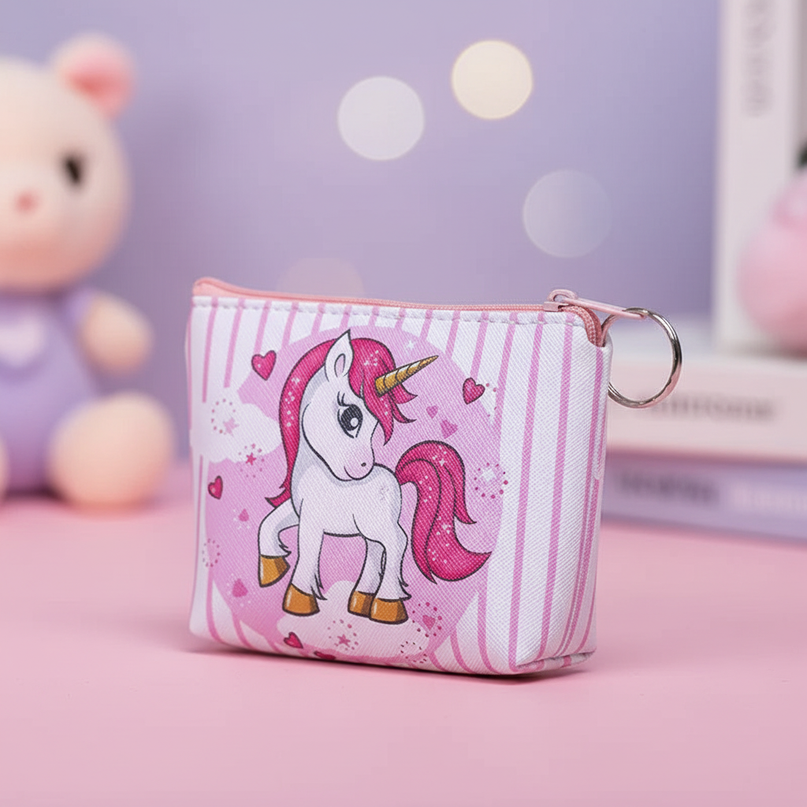 unicorn heart print purse - lifestyle