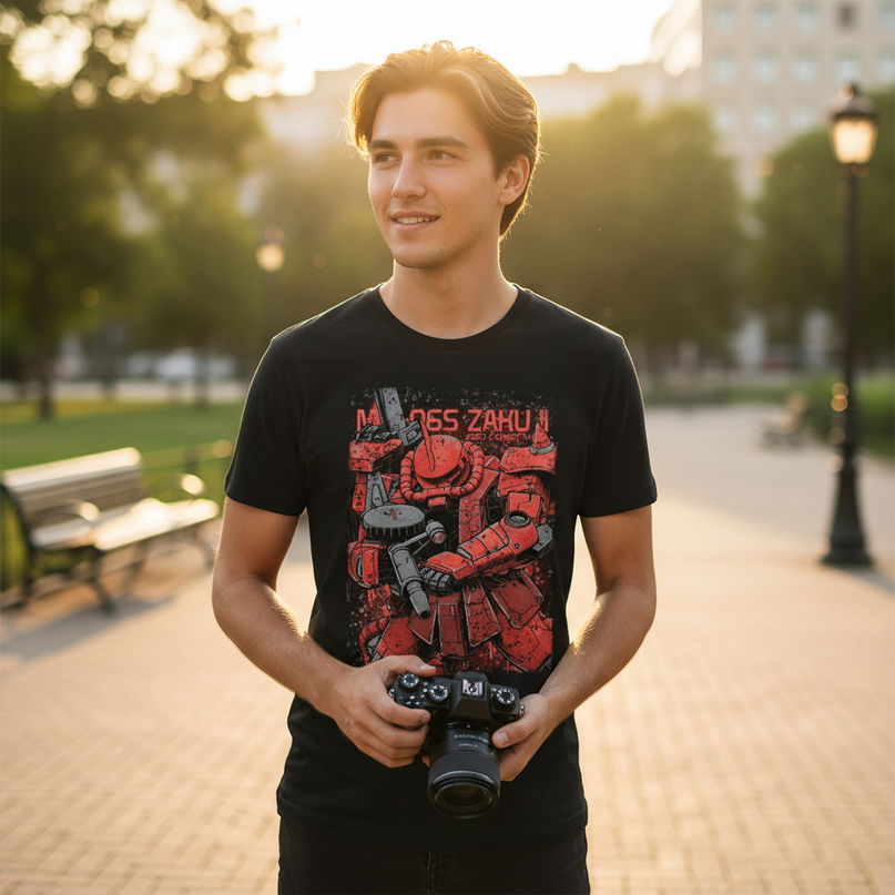unicorn hiking shirt - in-use