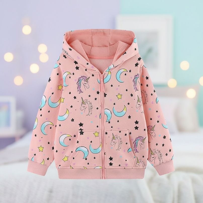 unicorn hooded jacket - lifestyle