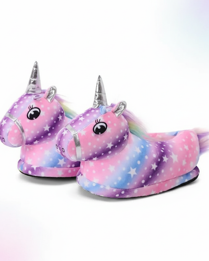 unicorn hoof slippers - white-bg
