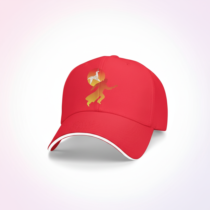 unicorn horn cap - white-bg