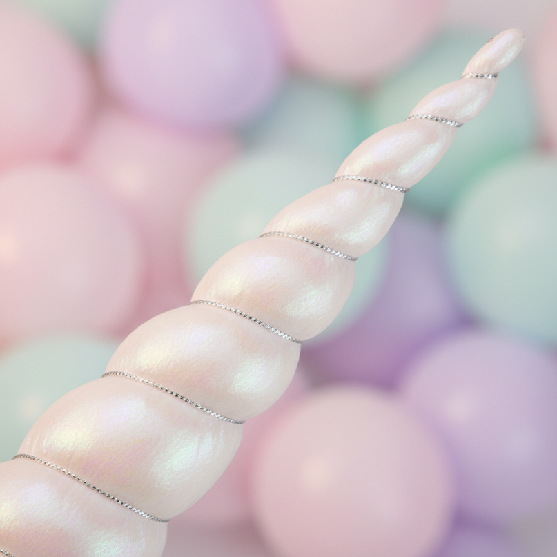 unicorn horn cosplay prop - detail