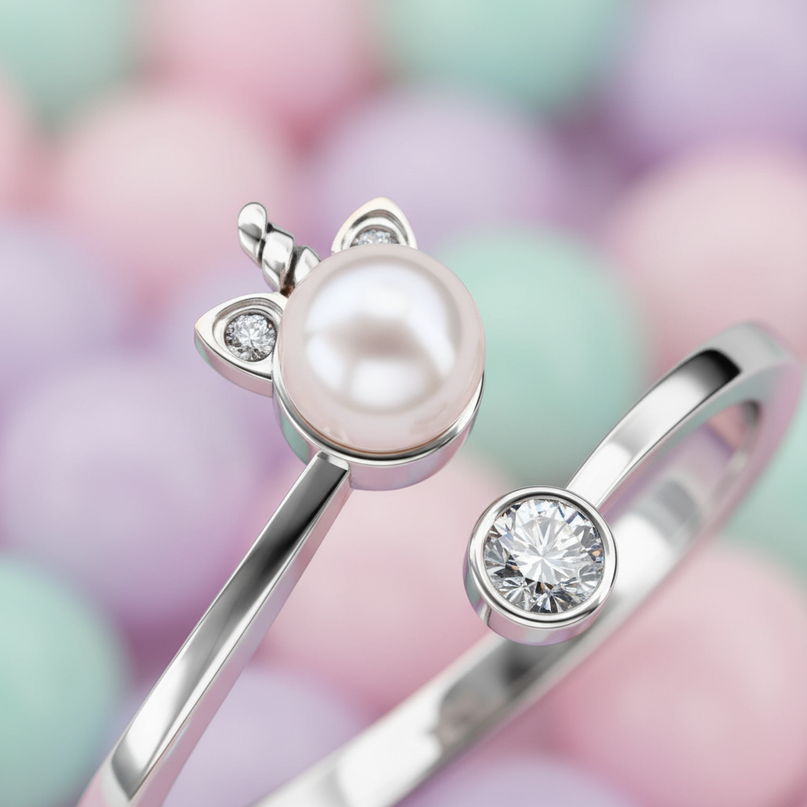 unicorn horn ring - detail