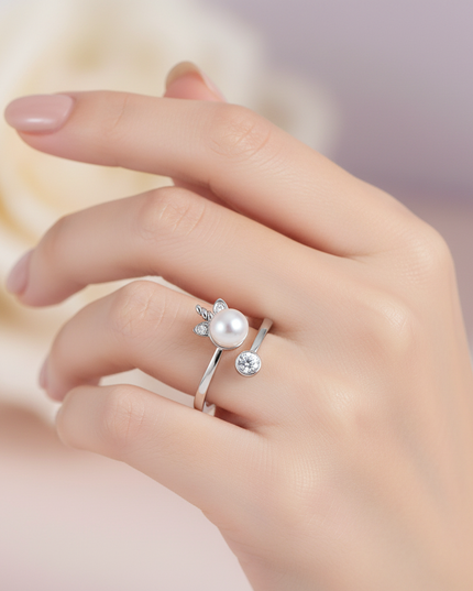 unicorn horn ring - in-use