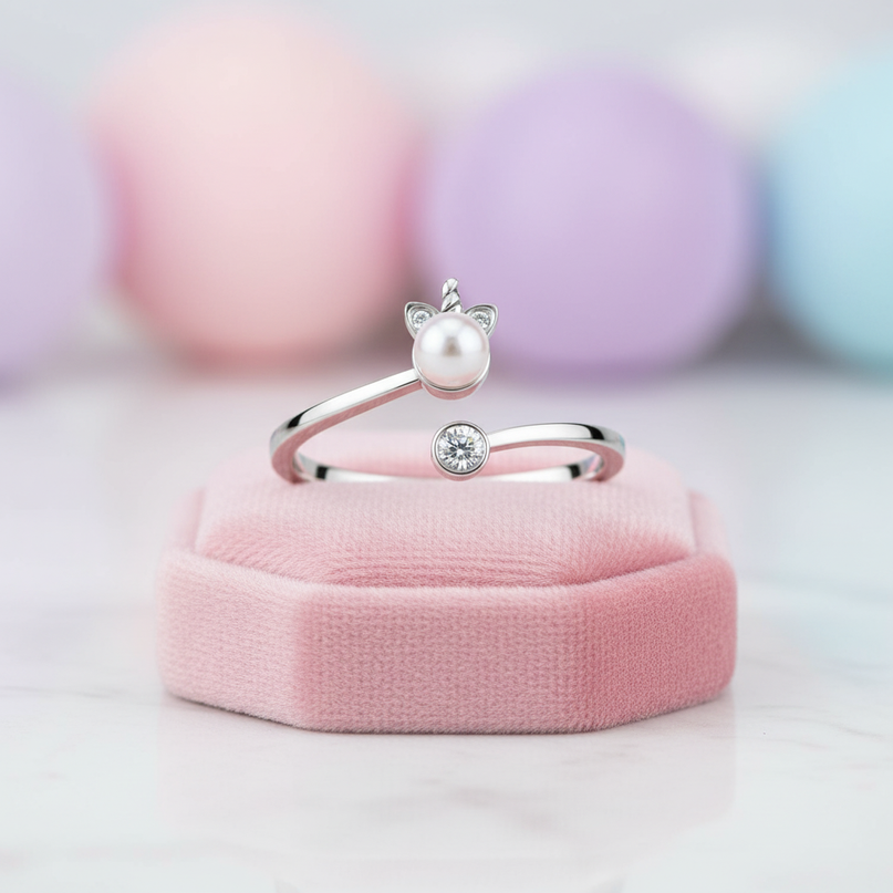 unicorn horn ring - lifestyle