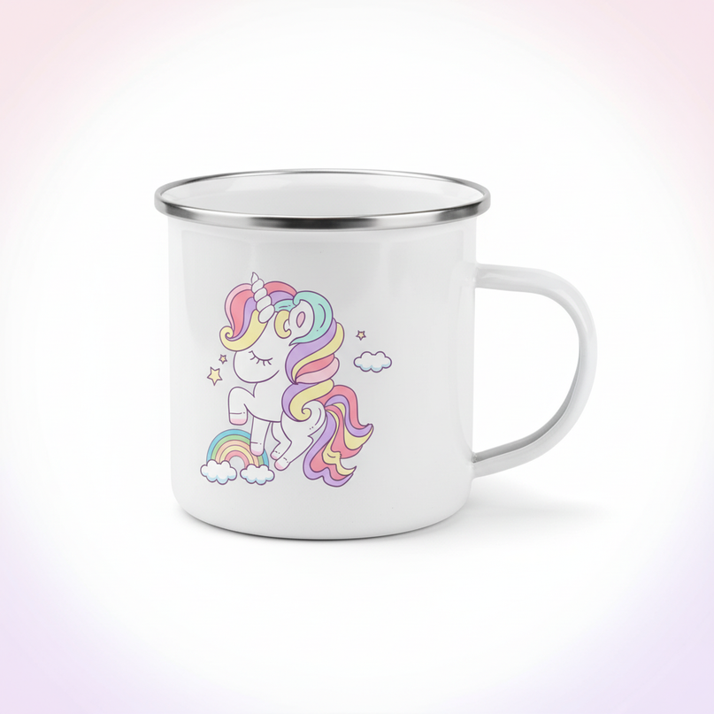 unicorn hot chocolate mug - white-bg