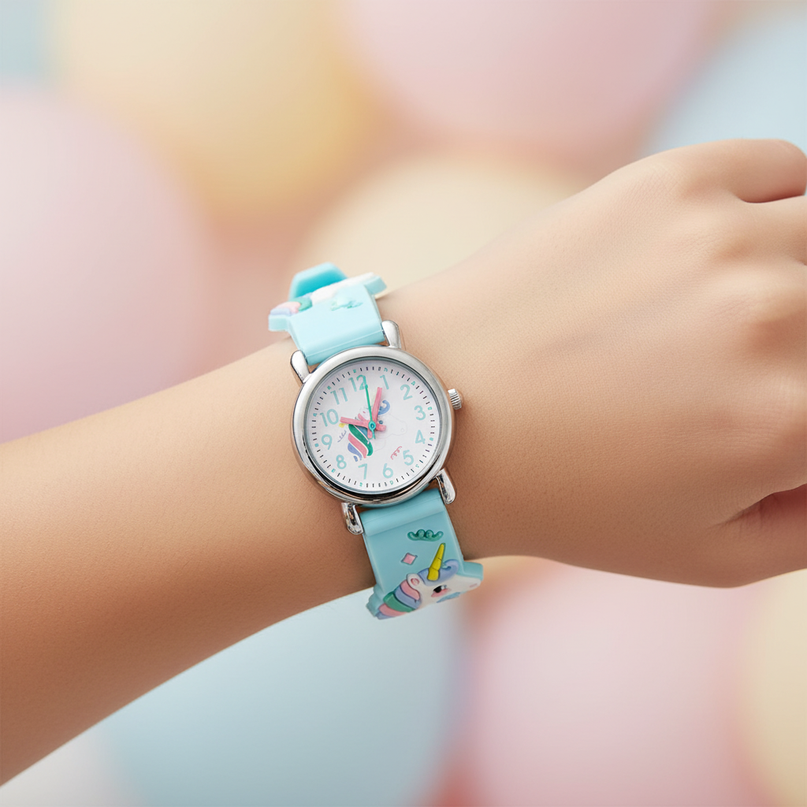 unicorn ice watch - in-use
