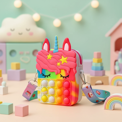unicorn interactive purse - lifestyle