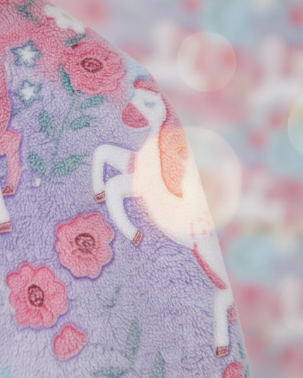 unicorn jacket adults - detail