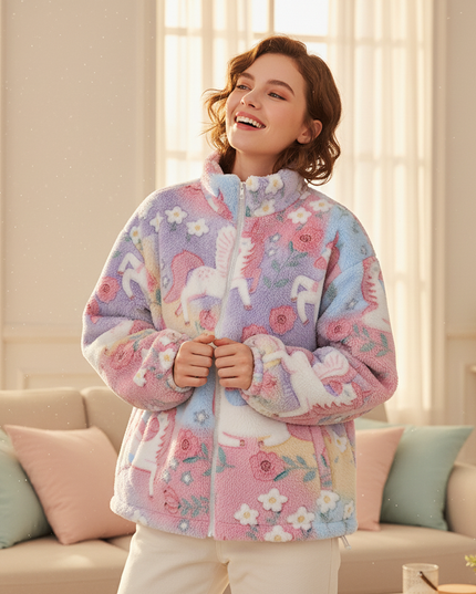 unicorn jacket adults - in-use