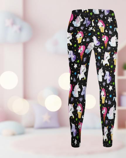unicorn jewel leggings - lifestyle