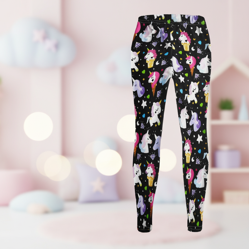 unicorn jewel leggings - lifestyle