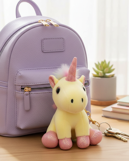unicorn keychain gift - lifestyle