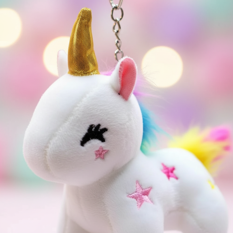 unicorn keychain kids - detail