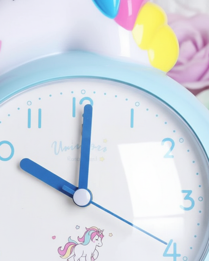 unicorn kids alarm clock - detail