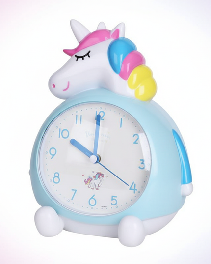 unicorn kids alarm clock - white-bg