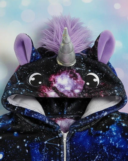 unicorn kigurumi onesie - detail
