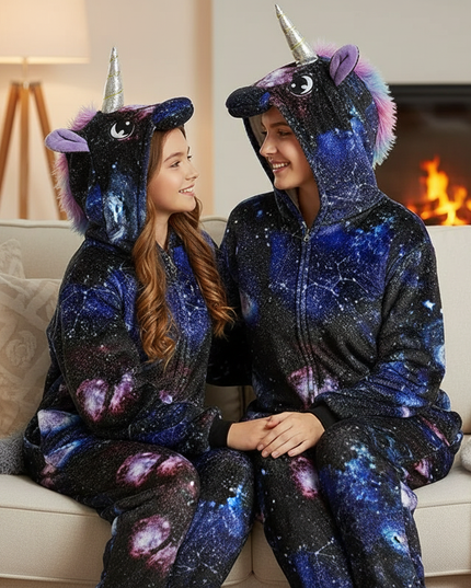 unicorn kigurumi onesie - lifestyle