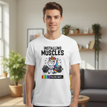 unicorn lazy day shirt - lifestyle