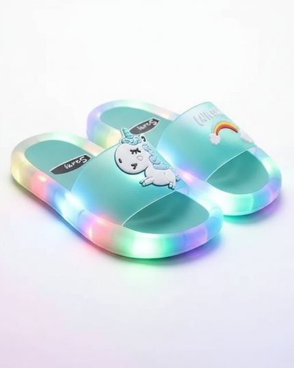 unicorn led slides - white-bg