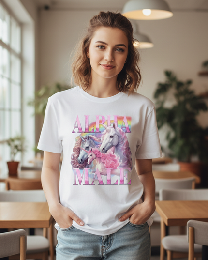 unicorn lifting shirt - lifestyle