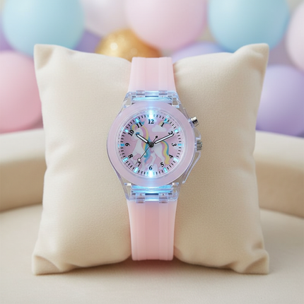 unicorn light up watch - lifestyle