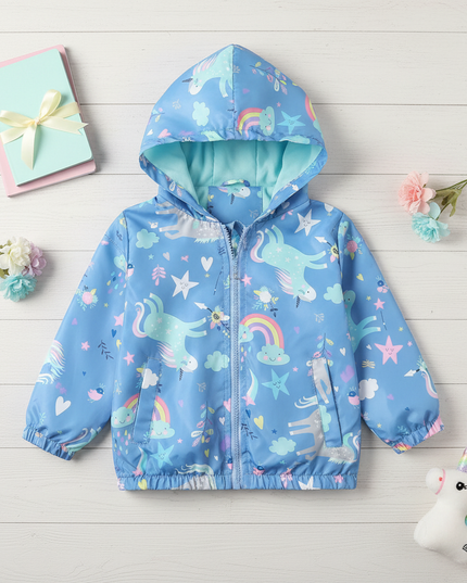 unicorn lightweight jacket - flat-lay