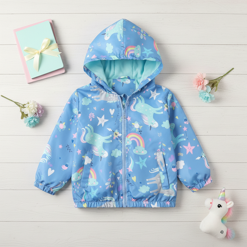 unicorn lightweight jacket - flat-lay