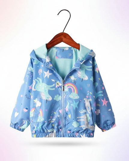 unicorn lightweight jacket - white-bg