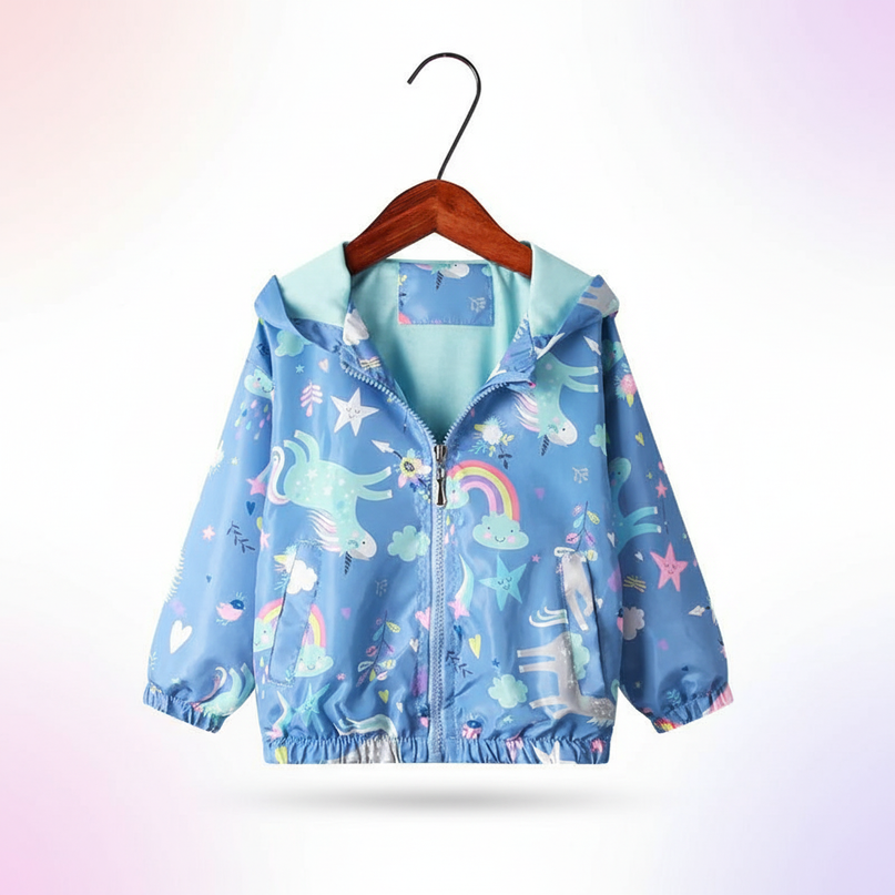 unicorn lightweight jacket - white-bg