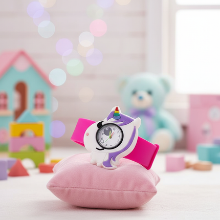 unicorn watch for little girl - lifestyle