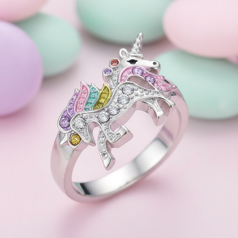 unicorn magic ring - detail