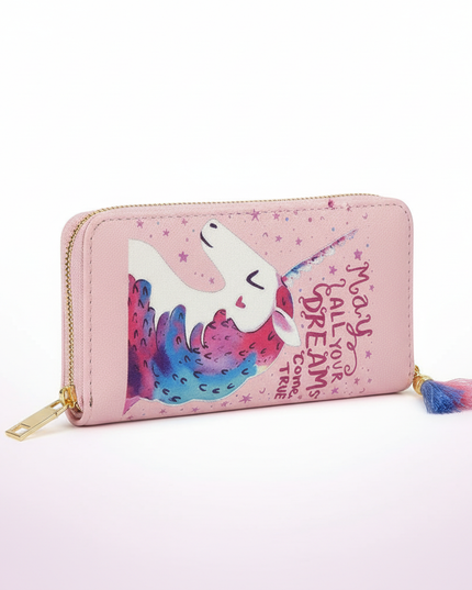 unicorn maxi wallet - white-bg