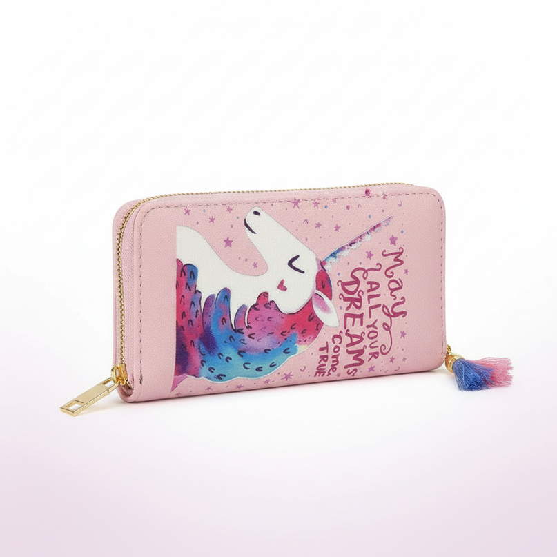 unicorn maxi wallet - white-bg