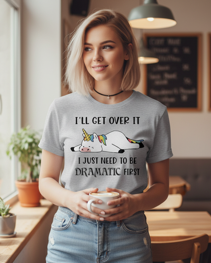 unicorn meme shirt - lifestyle