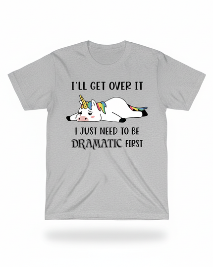 unicorn meme shirt - white-bg