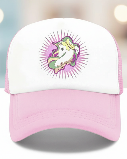 unicorn mesh cap - lifestyle