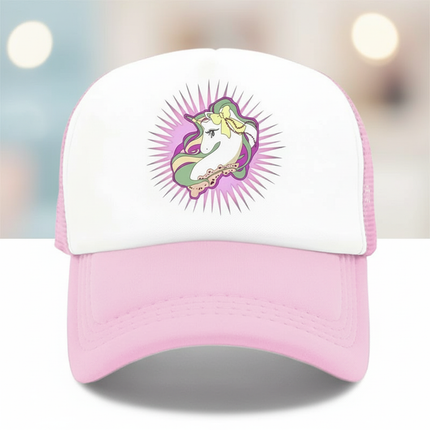 unicorn mesh cap - lifestyle