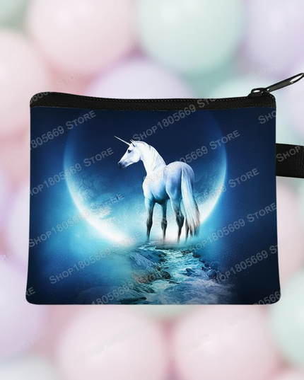 unicorn mini purse - detail