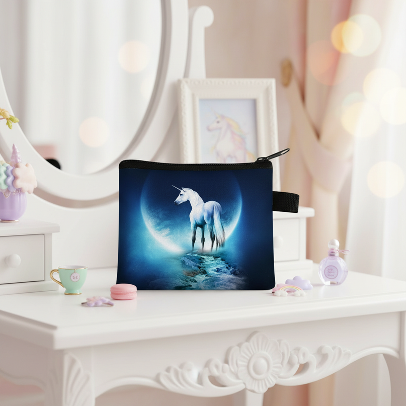 unicorn mini purse - lifestyle