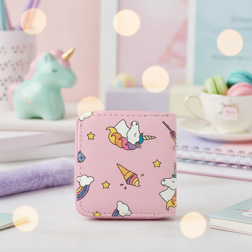 unicorn mini wallet - lifestyle