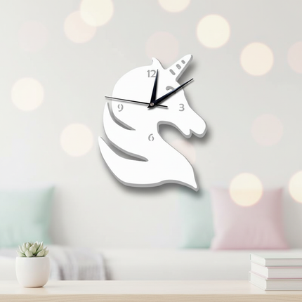 unicorn mirror clock - lifestyle