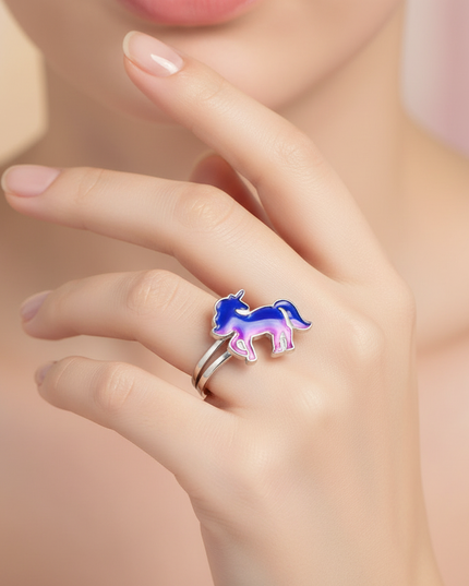 mood ring unicorn - in-use