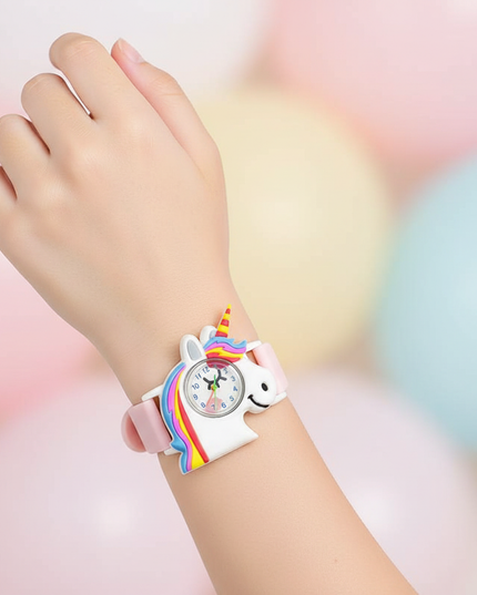 unicorn mood watch - in-use